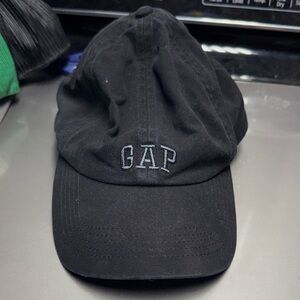 GAP Black Logo Cap